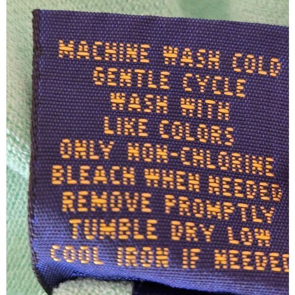 POLO Golf Ralph Lauren Womens Classic Fit Short Sleeve Shirt Green Size Large - Picture 9 of 10